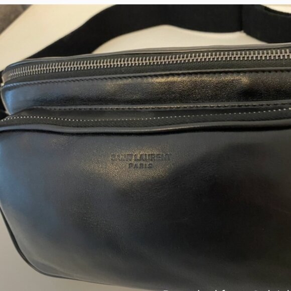 NWOT Saint Laurent Lambskin Leather Subway bumbag - Picture 6 of 16